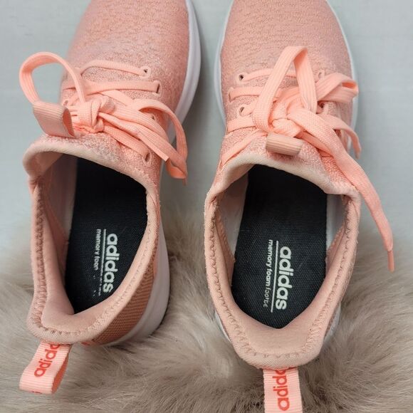 Adidas 💯 Cloudfoam Peri Pink Sneakers Shoes Size 7 - Picture 8 of 10